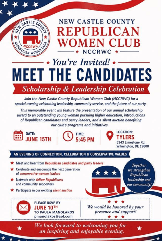 Meet the Candidates — New Castle County Republican Women's Club